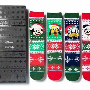 Stance Disney Claus Crew Socks Box Set
